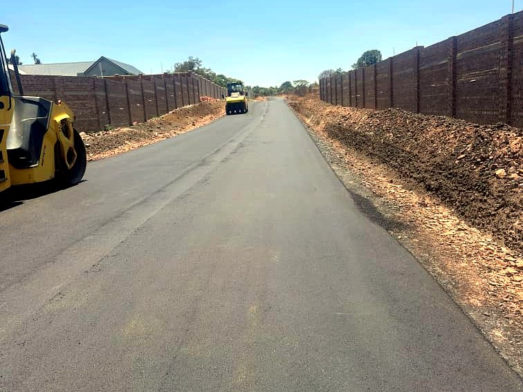 Serviced stands, boundary walls complete
